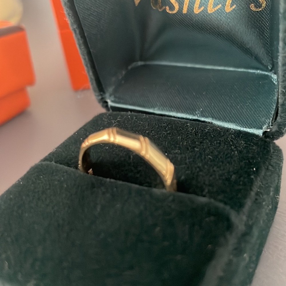 Real Gold Filled Stylish Stacking Ring - image 2